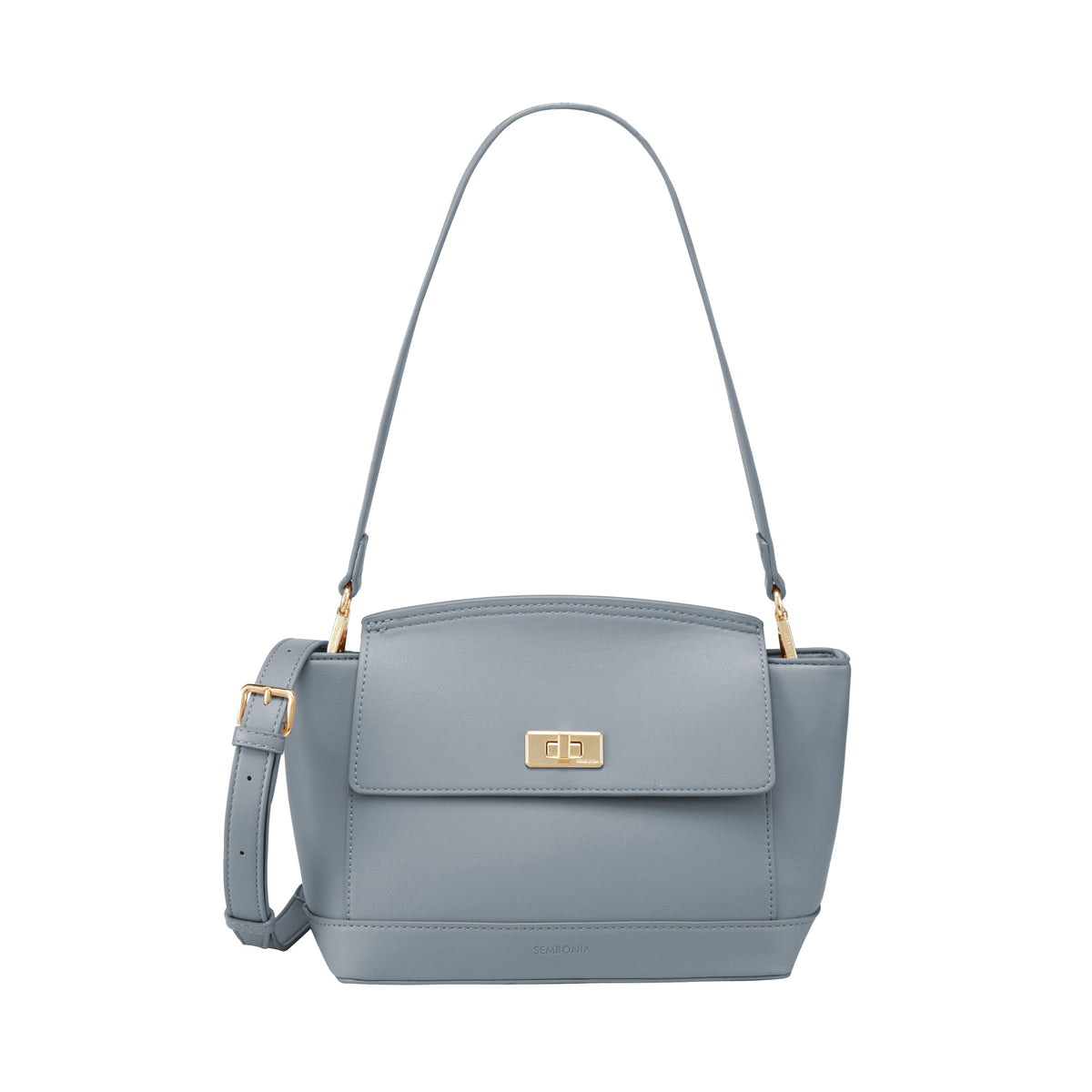 Basic Muted Pop-Coloured Crossbody Bag