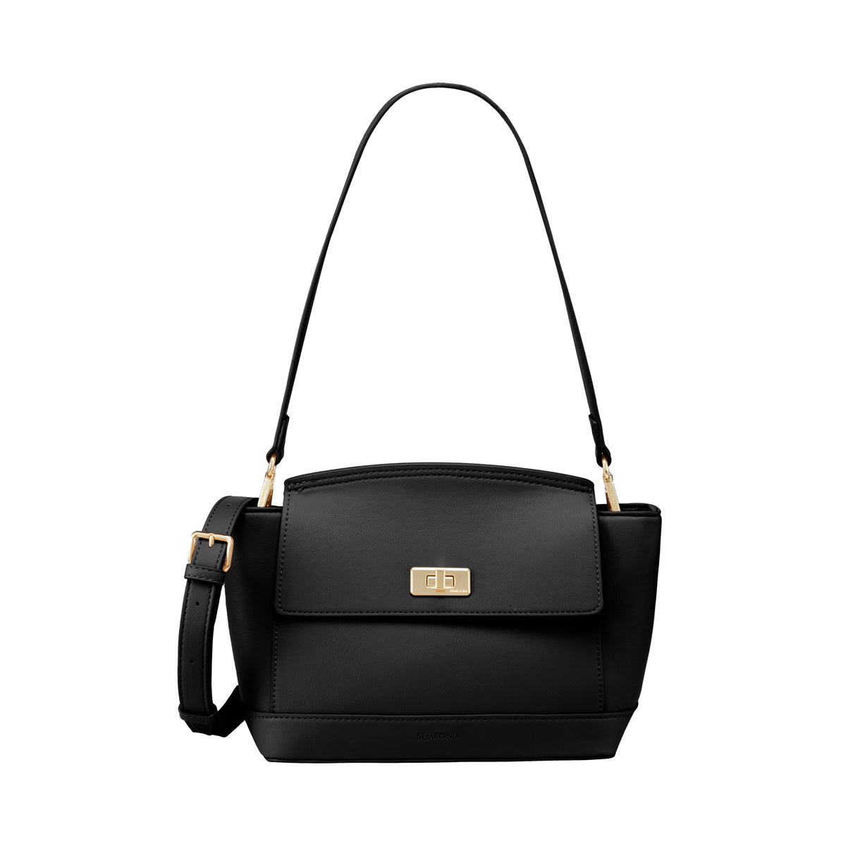 Basic Muted Pop-Coloured Crossbody Bag