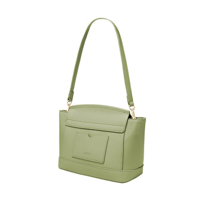 Basic Muted Pop-Coloured Crossbody Bag