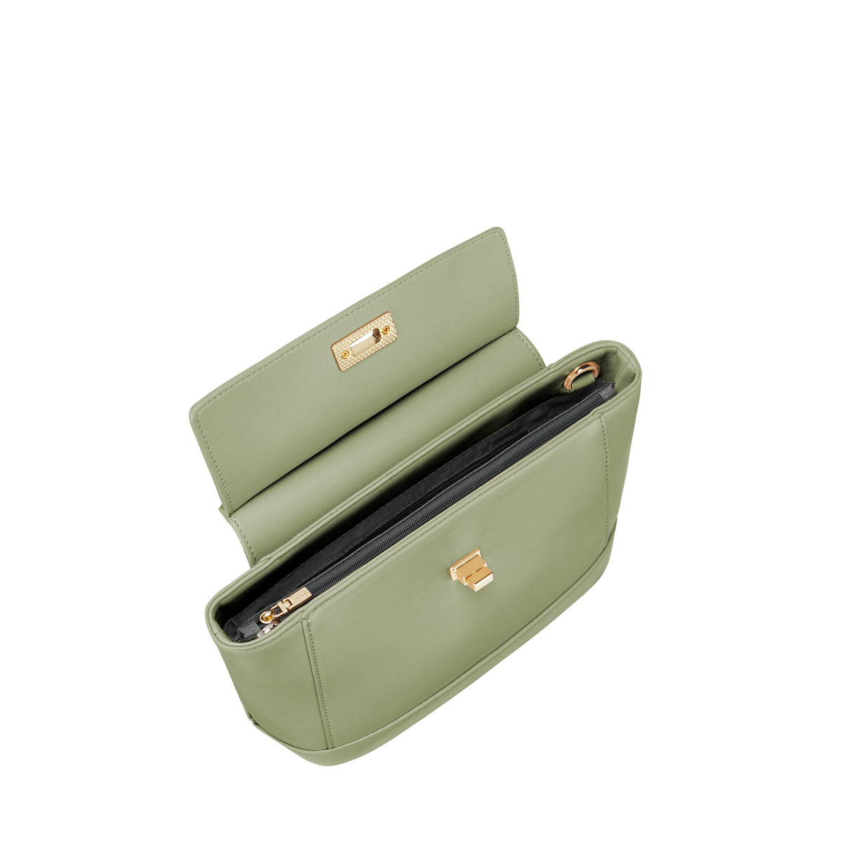 Basic Muted Pop-Coloured Crossbody Bag