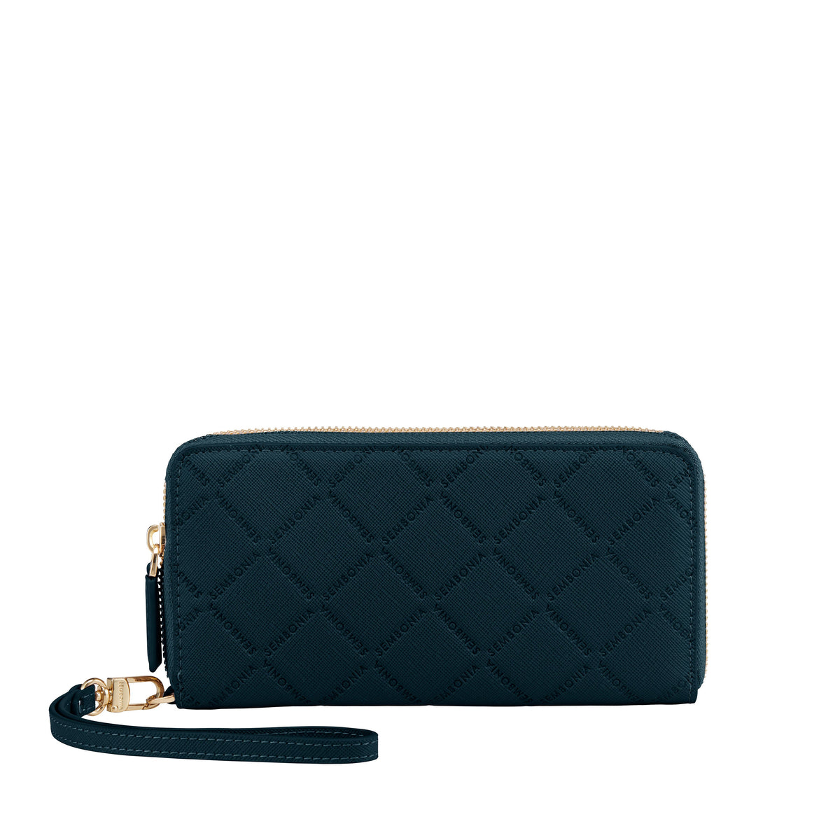 Chic Geometric Quilted Continental Wallet