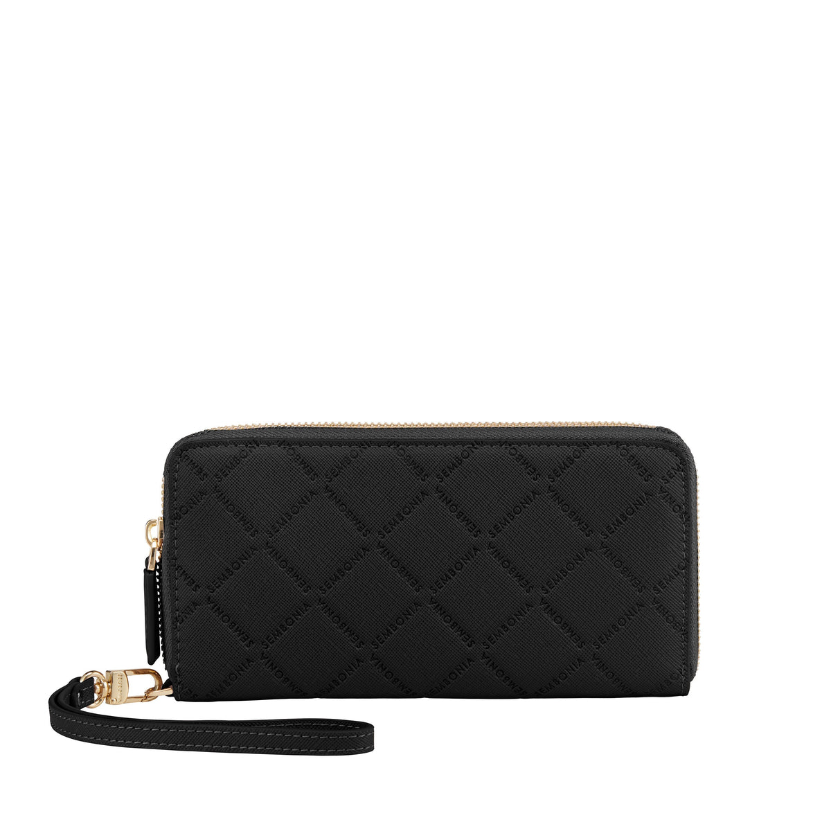 Chic Geometric Quilted Continental Wallet
