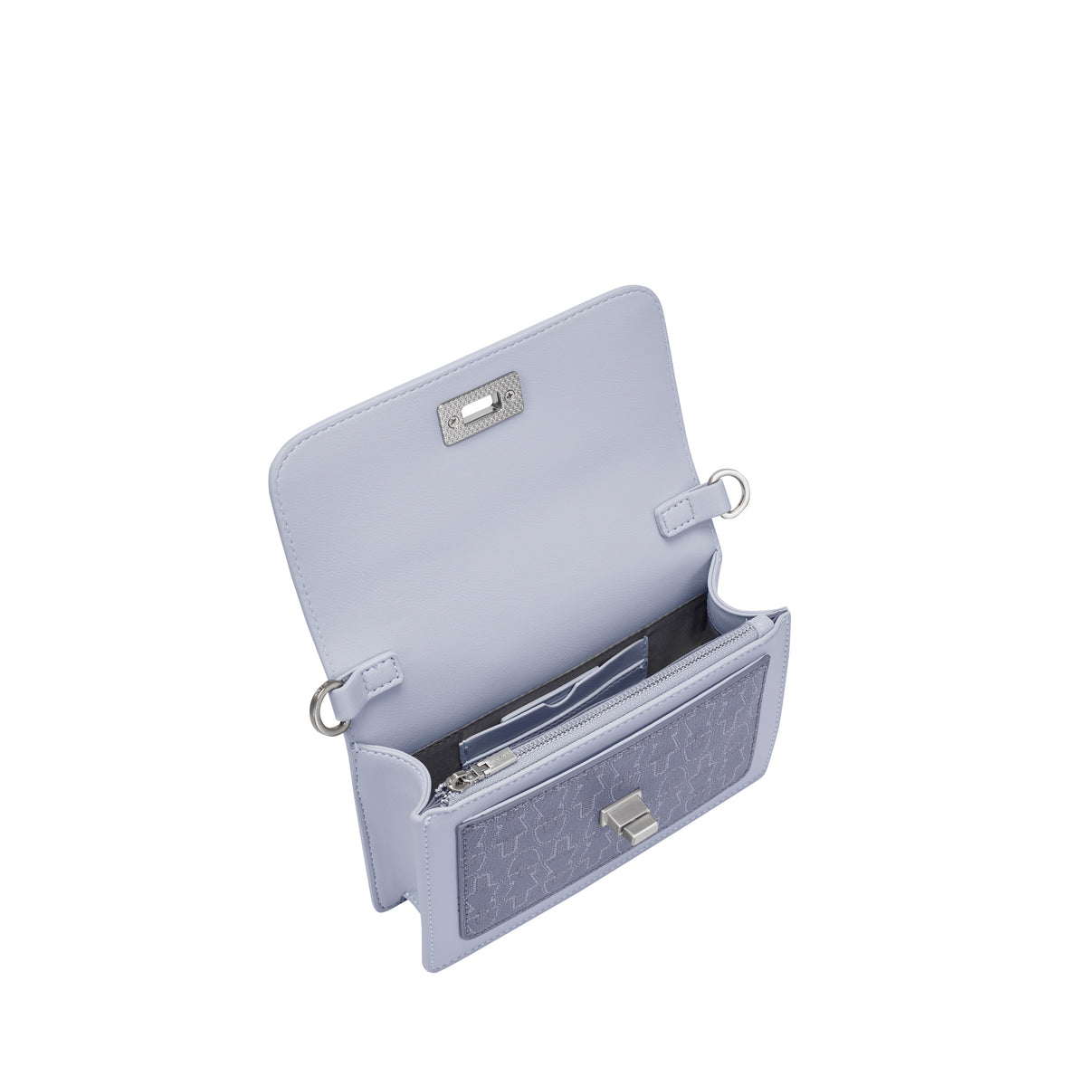 Two-Tone Monogram Crossbody Bag