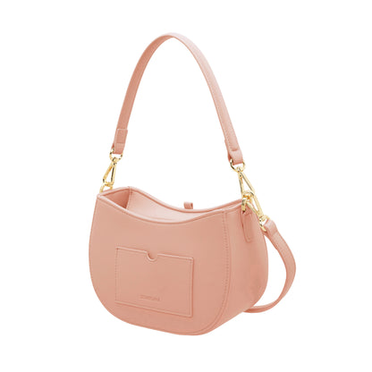 S-Pendant Crescent Crossbody Bag