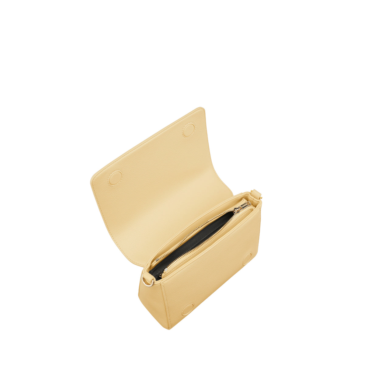 "I Am Made With Recycled Materials" Debossed Crossbody Bag
