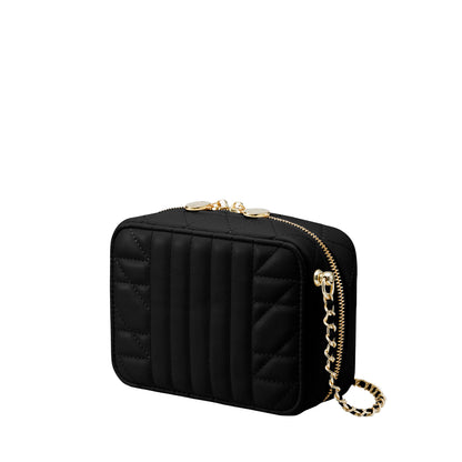 Gia Quilted Chain Strap Crossbody Bag