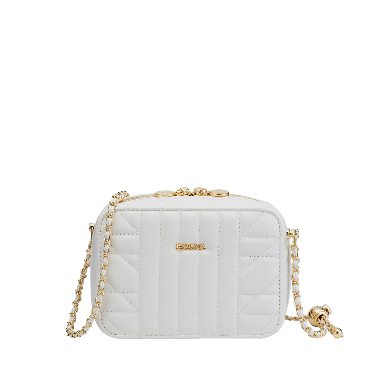 Gia Quilted Chain Strap Crossbody Bag