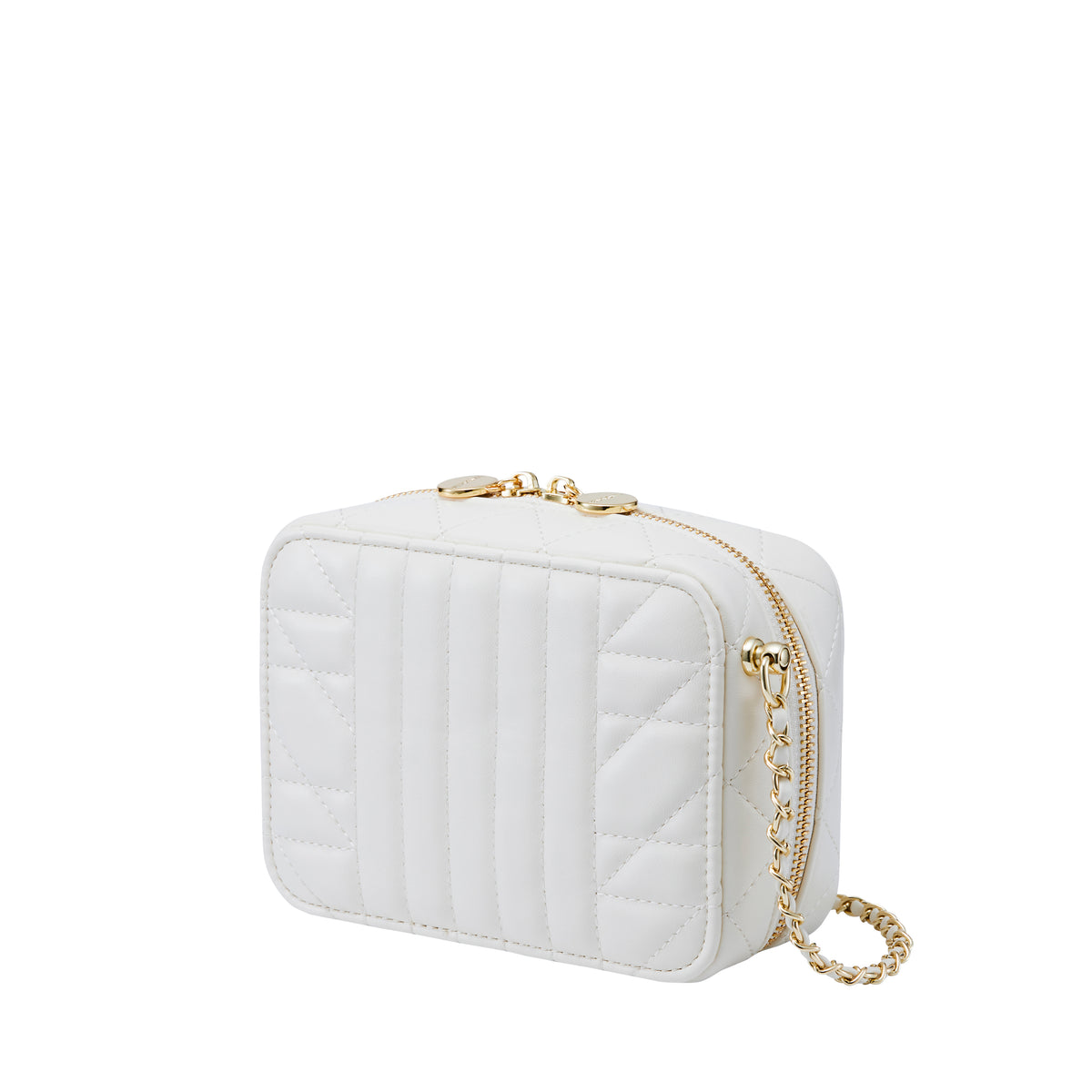 Gia Quilted Chain Strap Crossbody Bag