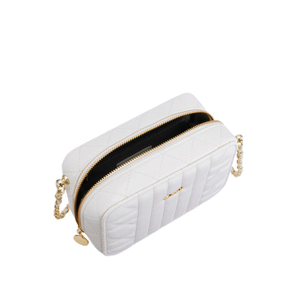 Gia Quilted Chain Strap Crossbody Bag
