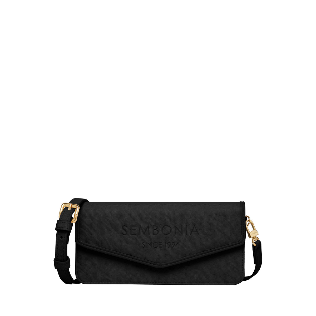 Statement Debossed Wristlet