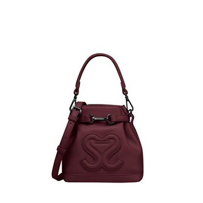 Hannah Knotted Mini Bucket Bag