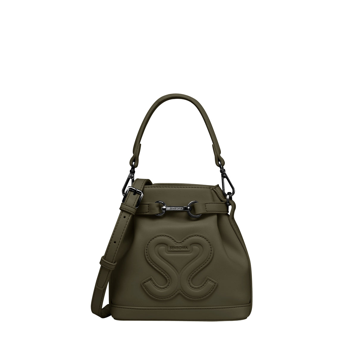 Hannah Knotted Mini Bucket Bag