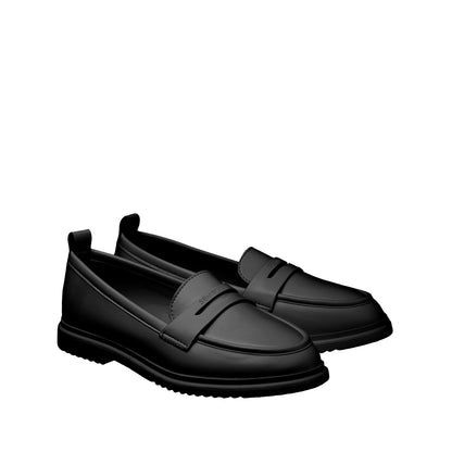 Women Recycled Materials of Synthetic Leather Loafer