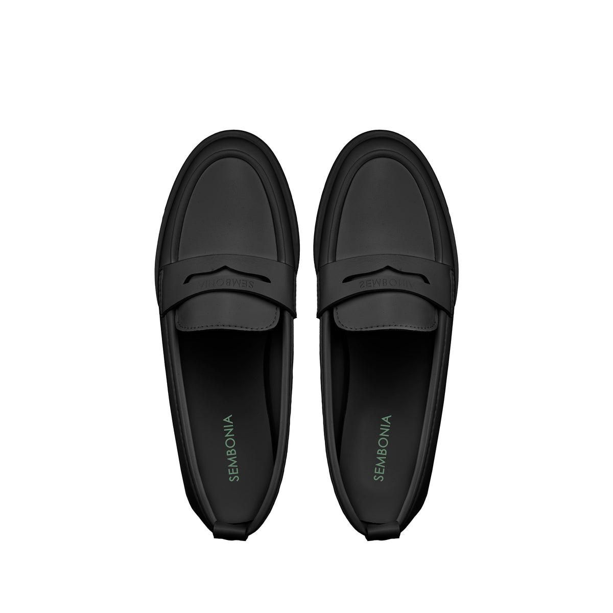 Women Recycled Materials of Synthetic Leather Loafer