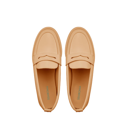 Women Recycled Materials of Synthetic Leather Loafer