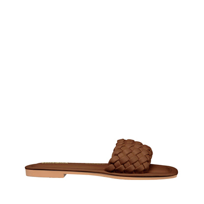 Women Recycled Materials of Synthetic Leather Flats