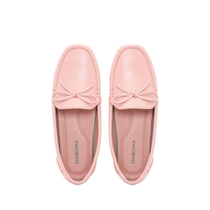 Women Synthetic Leather + Monogram Loafer