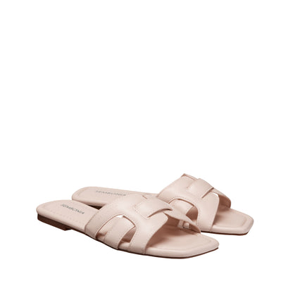 Women Recycled Materials of Synthetic Leather Flats