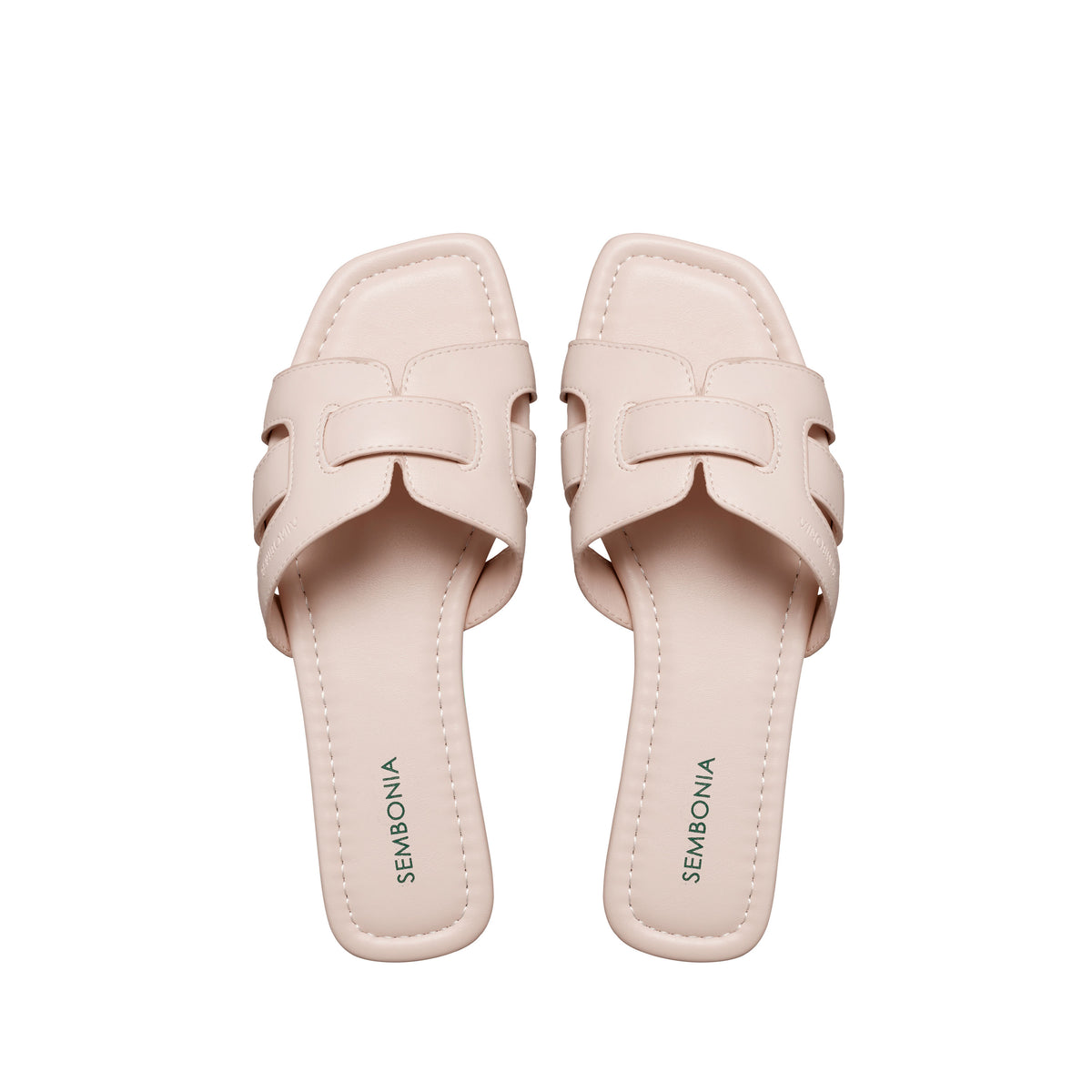 Women Recycled Materials of Synthetic Leather Flats