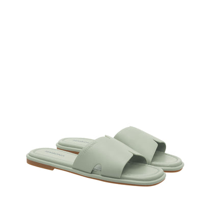 Women Recycled Materials of Synthetic Leather Flats