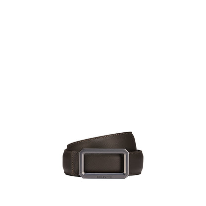 3.2Cm Matte Gunmetal Buckle Belt