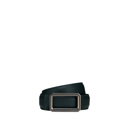 3.2Cm Matte Gunmetal Buckle Belt
