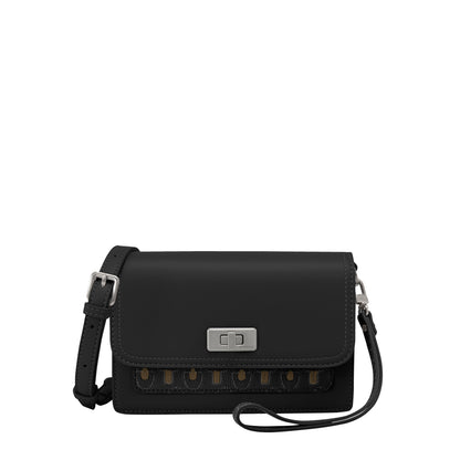 Two-Tone Monogram Crossbody Bag