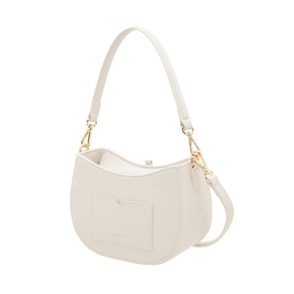 S-Pendant Crescent Crossbody Bag