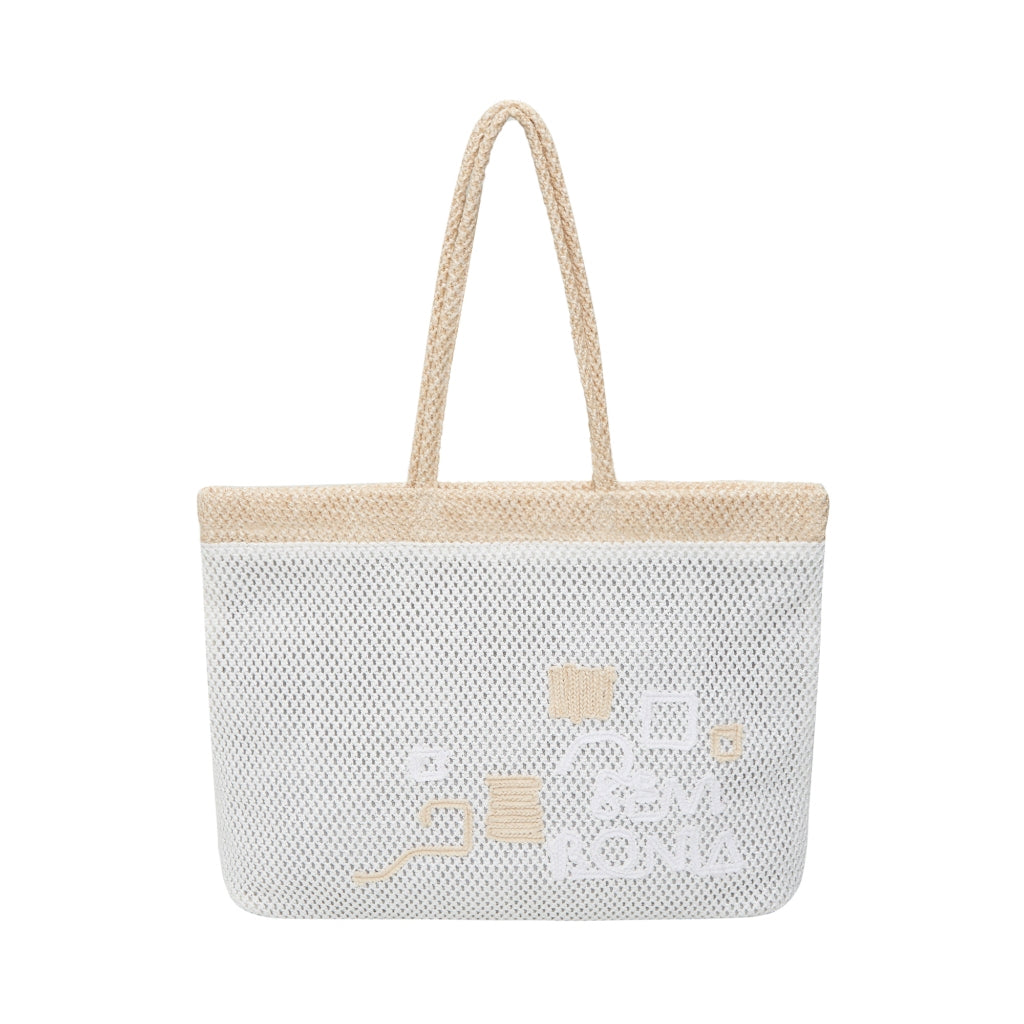 Sandy Embroidered Tote Bag
