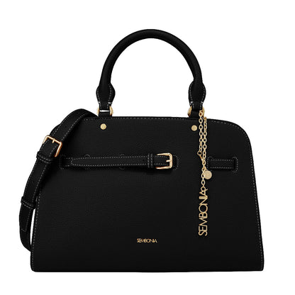 Anna Belted Satchel Bag