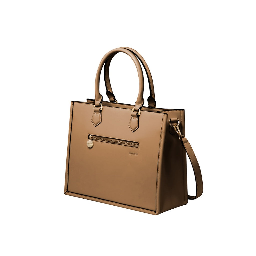 Large Classic Multi-Pockets Satchel Bag