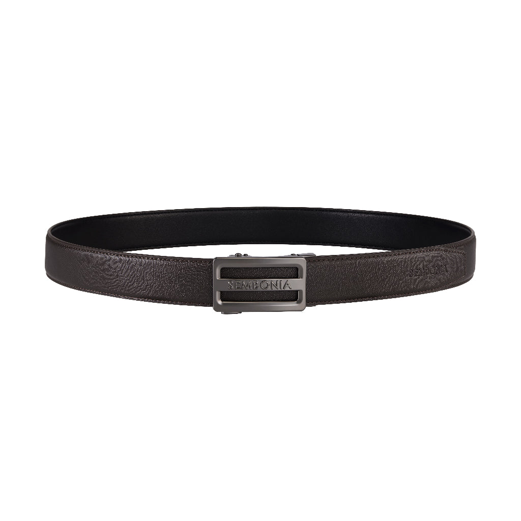 Men 3.5 Cm Auto Plaque Buckle Belt