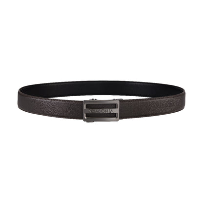 Men 3.5 Cm Auto Plaque Buckle Belt