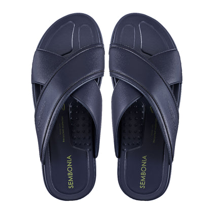 Men Recycled Materials of Synthetic Leather Slipper