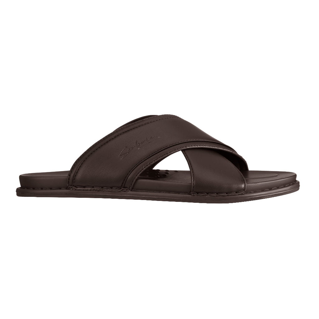 Men Recycled Materials of Synthetic Leather Slipper