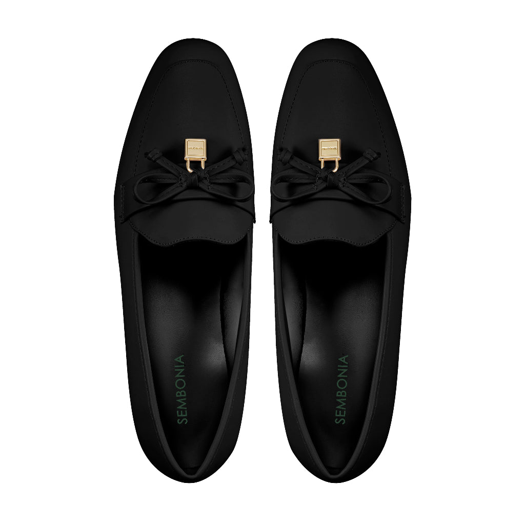 Women Recycled Materials of Synthetic Leather Loafer