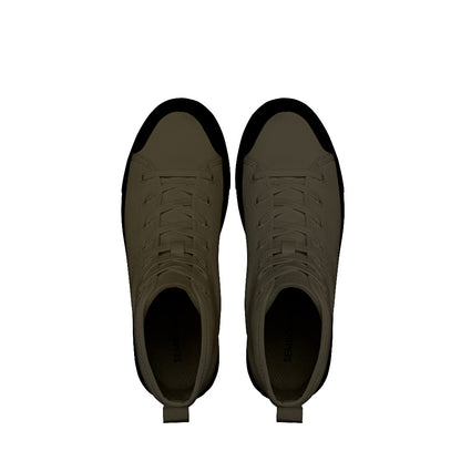 Men Cotton Trim With Recycled Materials of Synthetic Leather Sneaker