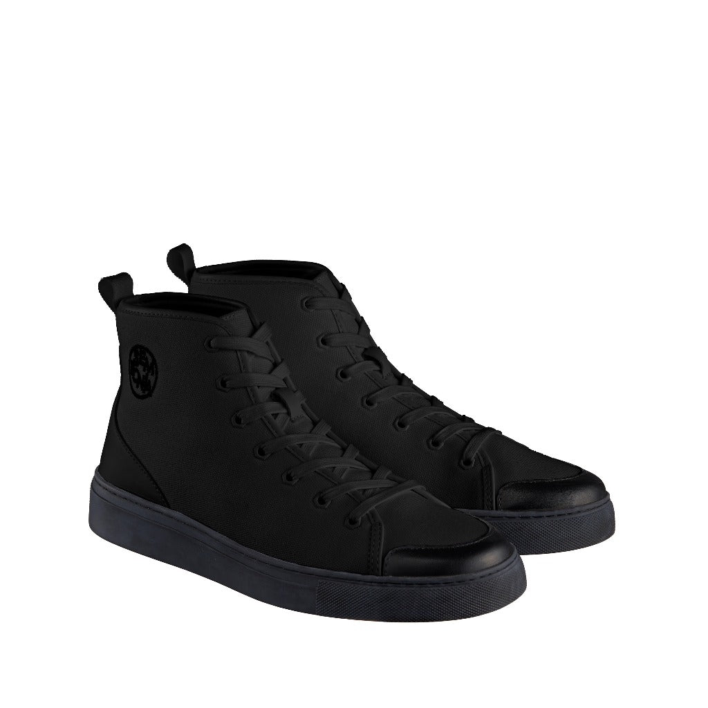 Men Cotton Trim With Recycled Materials of Synthetic Leather Sneaker