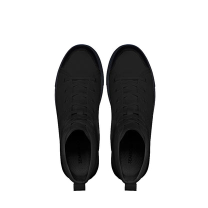 Men Cotton Trim With Recycled Materials of Synthetic Leather Sneaker
