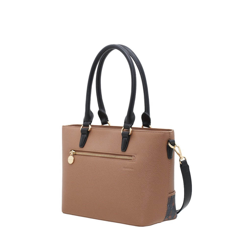 The Iconic Duo Two-Tone Tote Bag