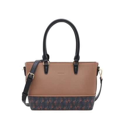 The Iconic Duo Two-Tone Tote Bag