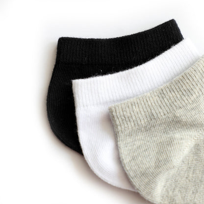 Low Cut Socks 3-Pack