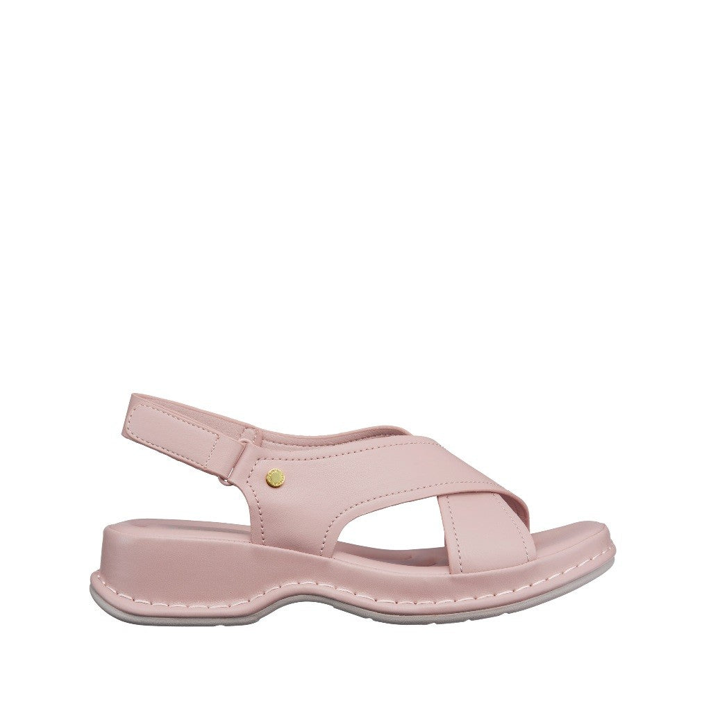 Women Recycled Materials of Synthetic Leather Wedges
