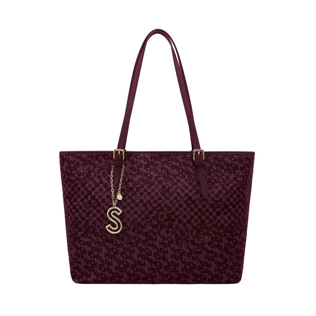 Lissa Monogram Tote Bag