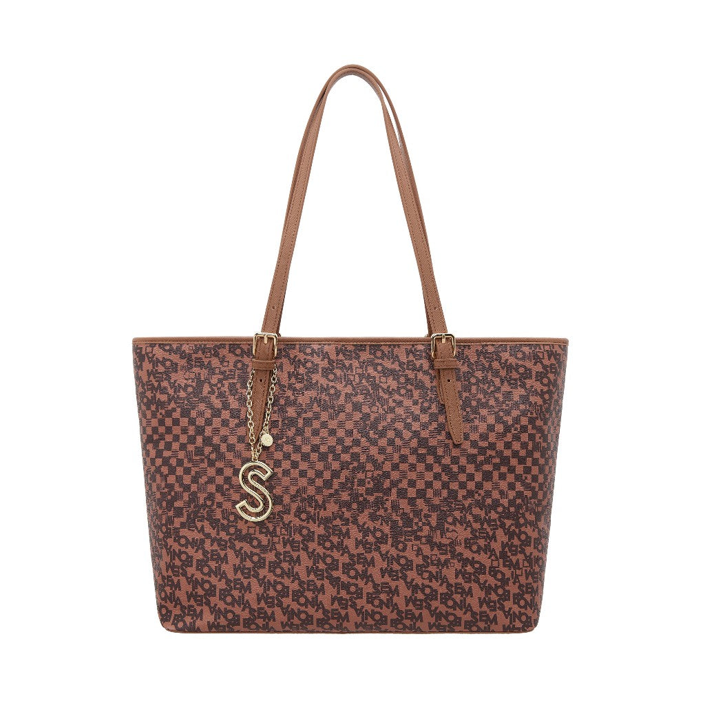 Lissa Monogram Tote Bag