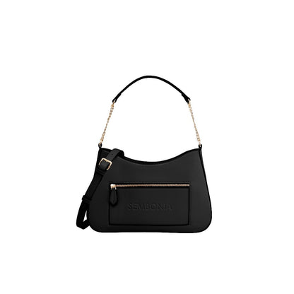 Debossed Trapeze Crossbody Bag (Large)