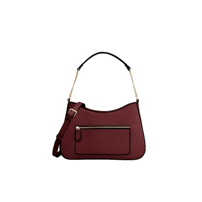 Debossed Trapeze Crossbody Bag (Large)