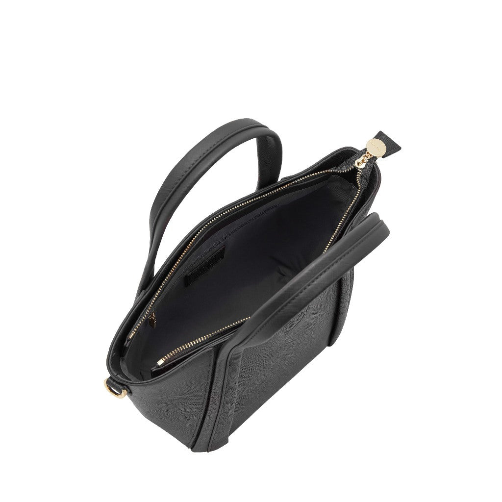 Medium Divine Circular Embossed Crossbody Bag