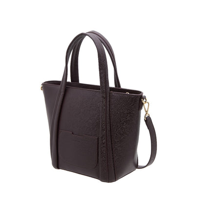 Medium Divine Circular Embossed Crossbody Bag