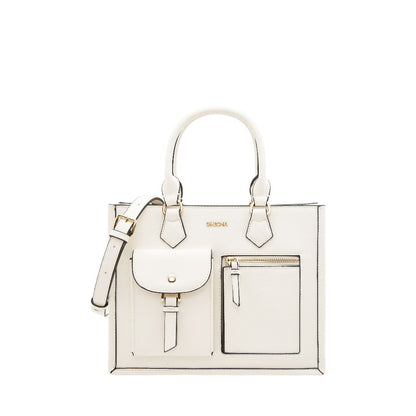 Medium Classic Multi-Pockets Satchel Bag